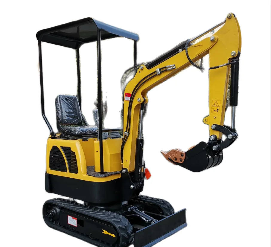 Mini Small Micro Crawler Bagger Digger Excavators Machine 2t 0.8 1.2 1.5 2 Ton 1Ton Mini Excavator