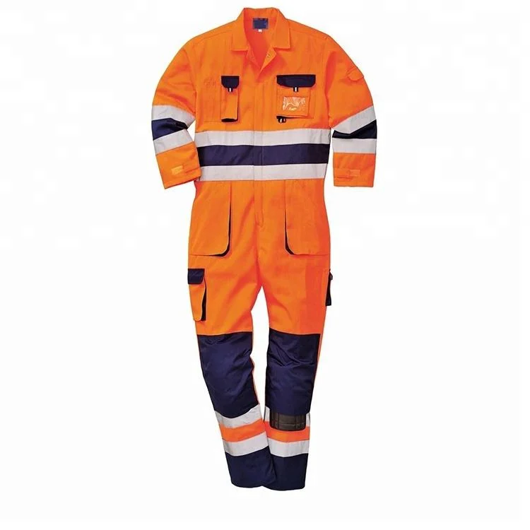 Safety Men Clothes Manufacturers Construction Work Wear Clothing Overalls Workwear For Unisex Custom Logo