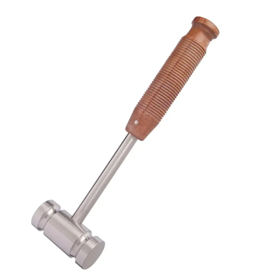 Professional Mead Cottle Mallet 240 mm 9.12 Inch Plastic Cover Handle 850 g 500 g Mead Mallet Hard Bone Lifting Hammer