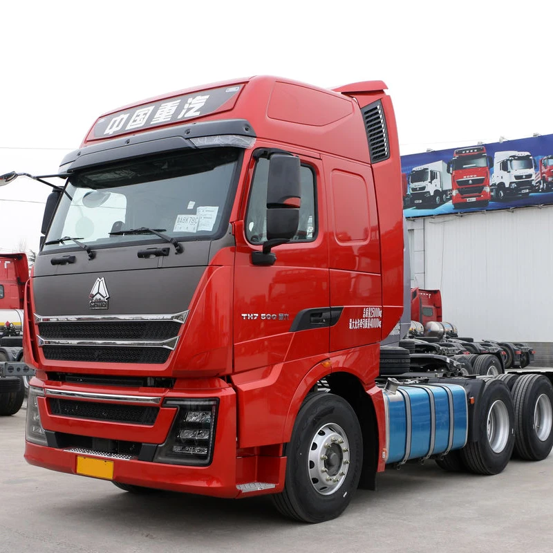 2023 T7H 500 Tractor Truck Head 6*4 460 500 540hp 6x4 6x2 Dynamic Steering Euro 0km 10 D13 WEICHAI Heavy Truck SINOTRUCK