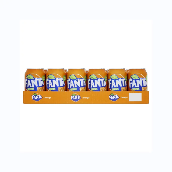 Fanta Orange Soft Drink 330ml Can/ Coca Cola Fanta Orange