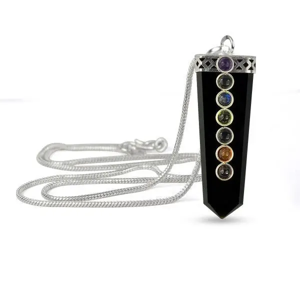 Wholesale Natural And Wonderful Quality Natural Crystal Black Tourmaline Chakra Pencil Charm Pendants Buy Online From Soha Agate
