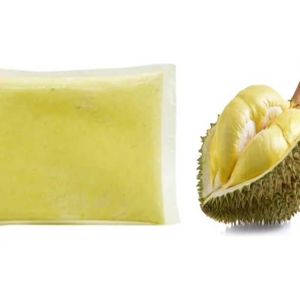 Замороженная вьетнамская дурийская целлюлоза-дурийская пюре из 100% свежих фруктов высшего сорта-дурийская паста по самой горячей цене!