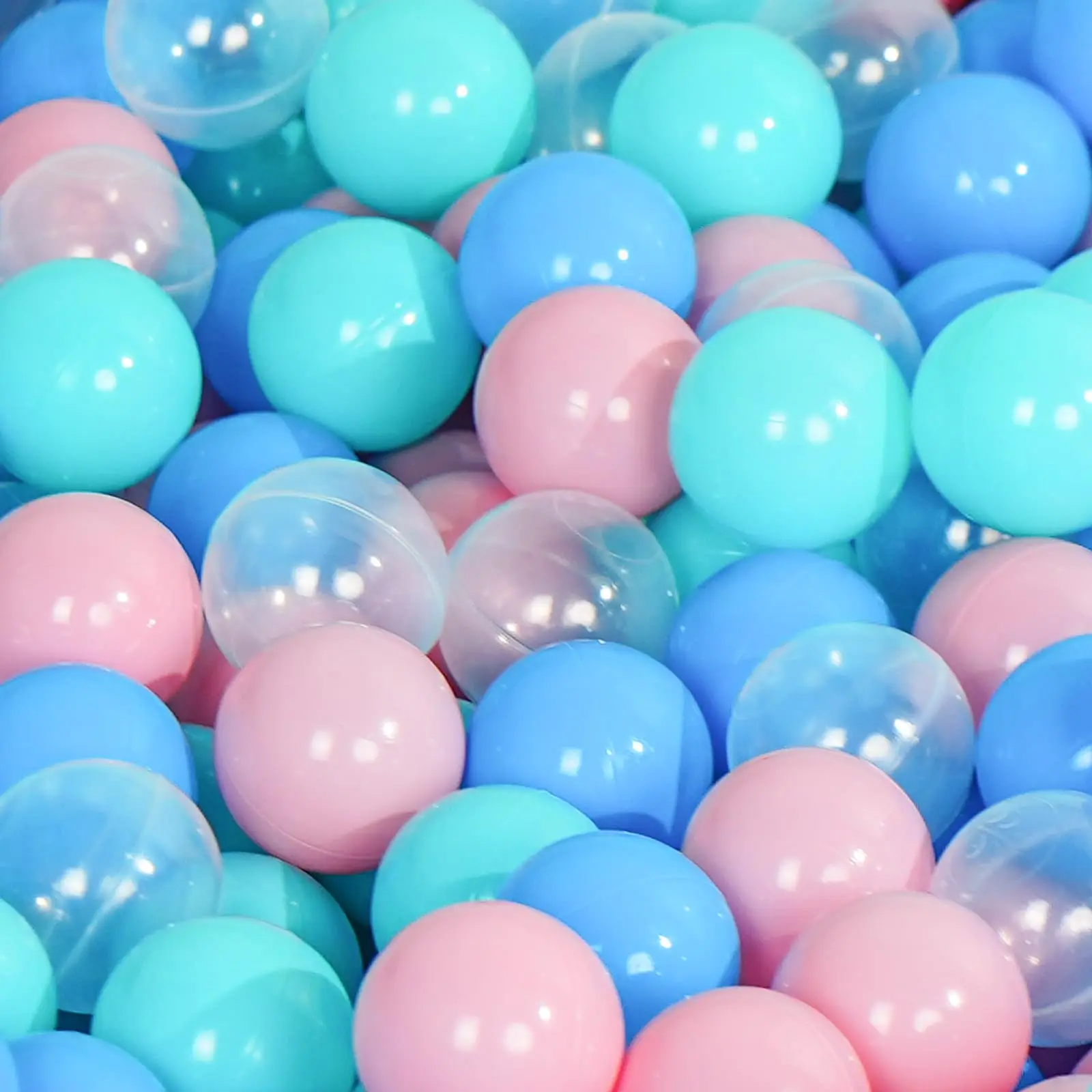 7cm 8cm Baby Indoor Environmental Protection Color TOY Ball Food Grade Kids Baby Ocean Ball