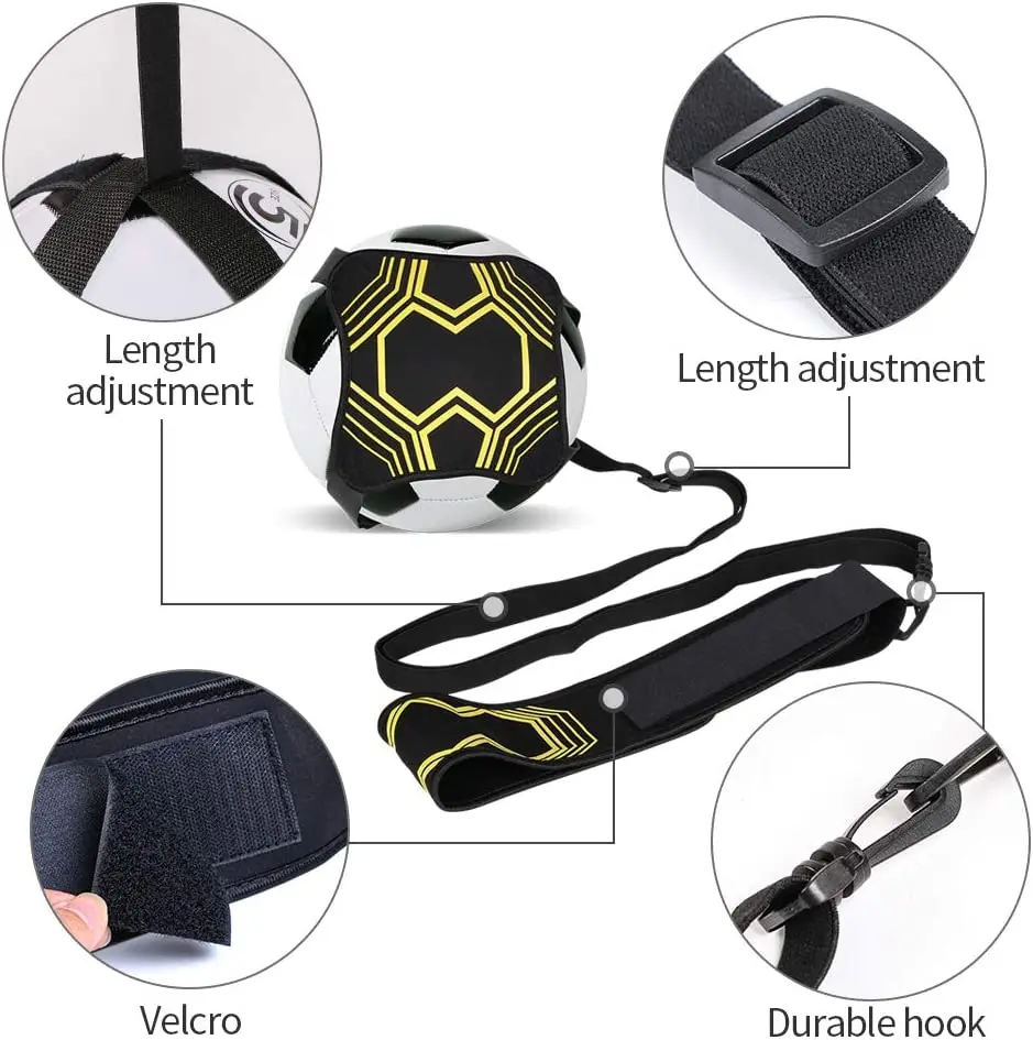 training soccer ball on string, kick soccer trainer