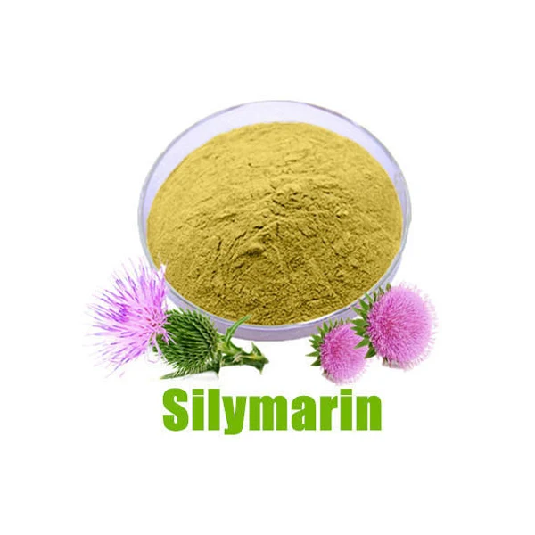 Organic Certified milk thistle extract Pure milk thistle extract powder 80% silybin and Silibinin milk thist