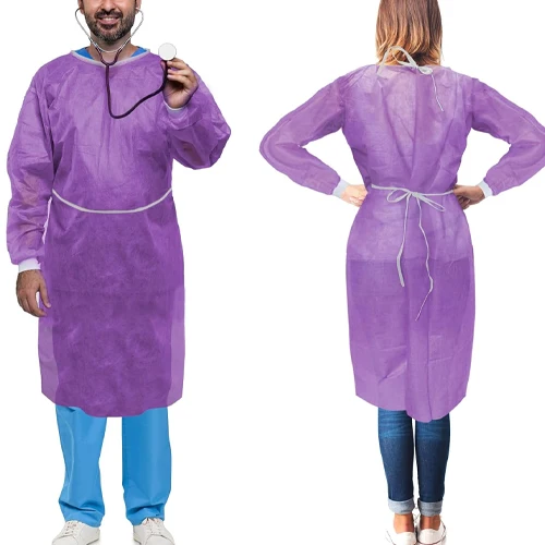 Custom Disposable Isolation Gown Medical Protective Clothes Medical Nonwoven Surgical Gowns Medical Isolated Gowns