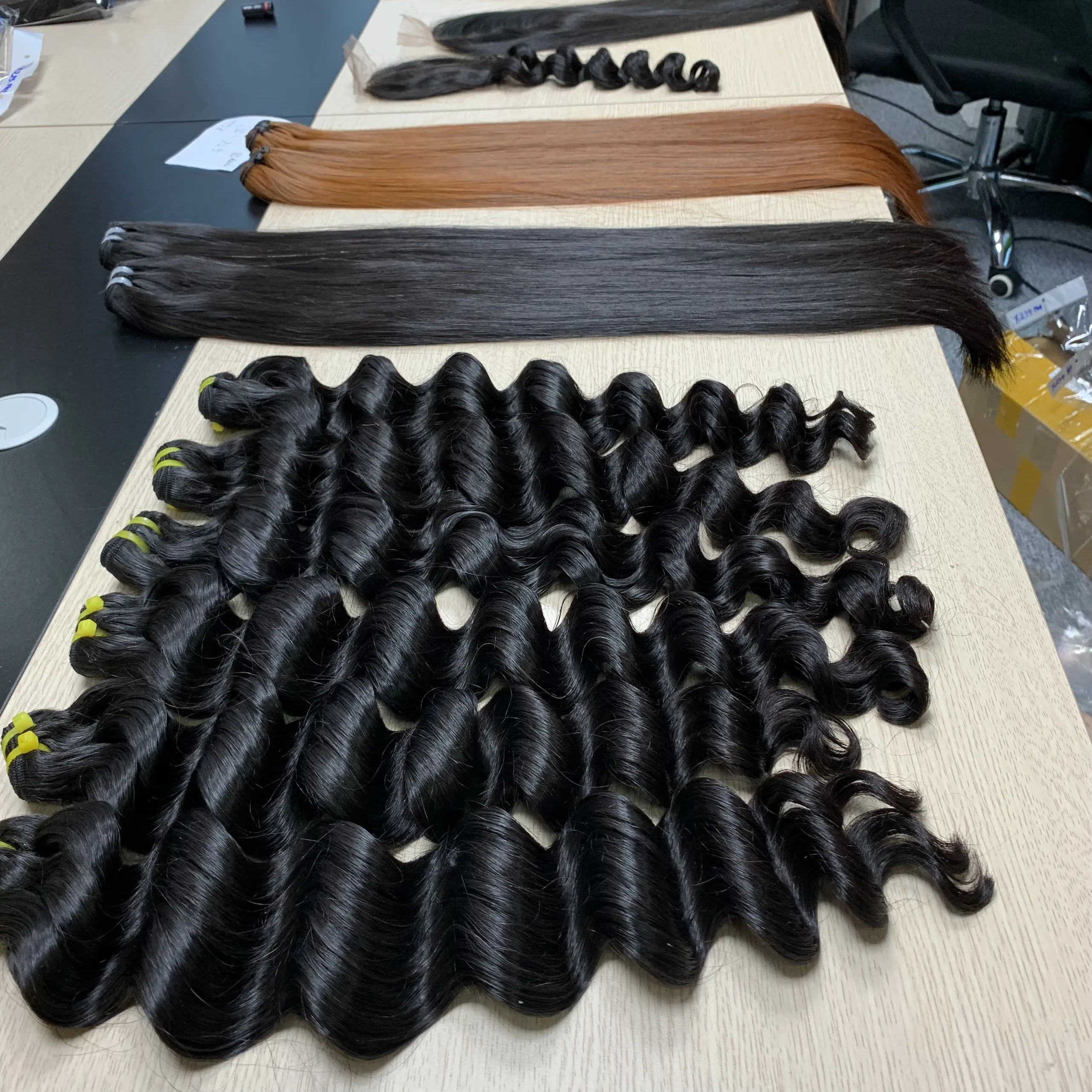 Luxury Quality Bone Straight Vietnamese Wigs, Single Donor Vietnam Hair, Virgin Cuticle Aligned Hair For Women
