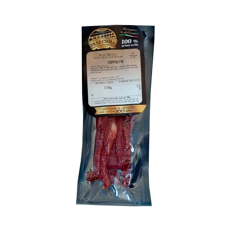 Top Quality Made in Italy pork 2kg fillet Couples perfect for red wine and appetizer aperitifs
