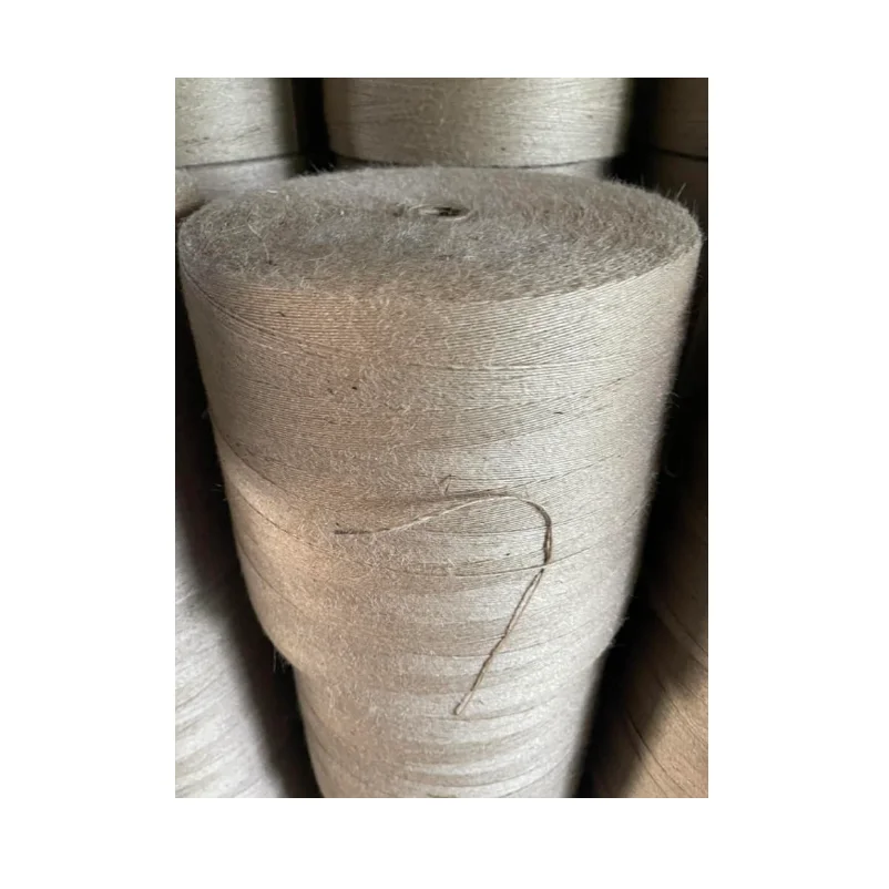 Factory Direct Manufacturer Natural Raw Jute Yarn Standard Quality Customize Eco-friendly Wholesale 100% Nature Jute Yarn
