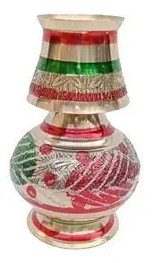 Japani Carved Brass Aftaba