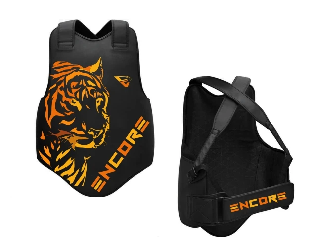 Encore Practice  Adjustable Boxing Body Protector MMA Training Protectors Thick Karate Boxing Chest Guard