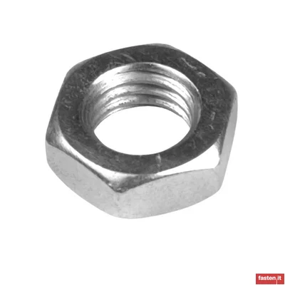 DIN 439-2 Hexagon Thin Nuts Chamfered High Quality  Bolts and Nuts Stainless Steel Brass OEM Finish Parts Manufacturer