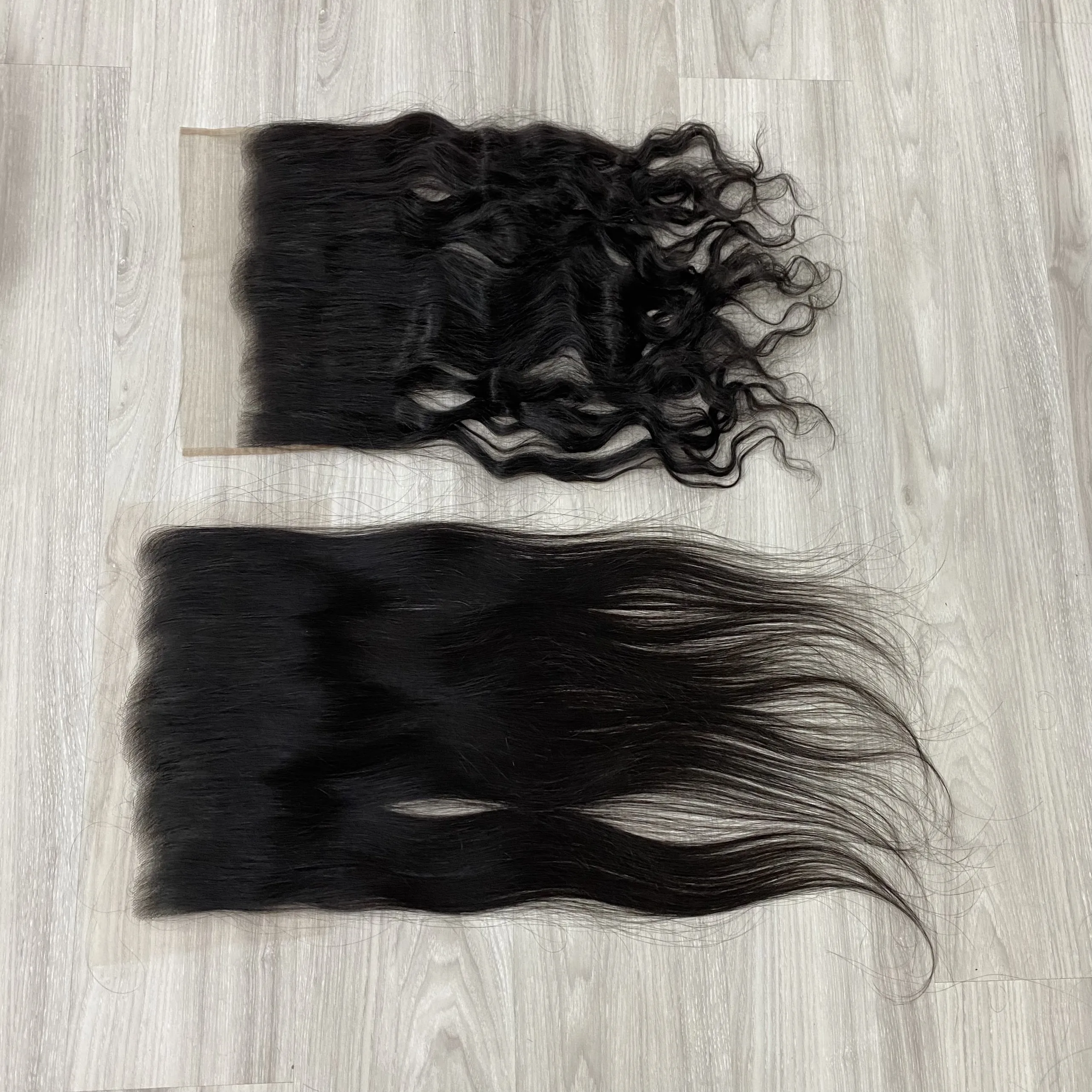 Cheap Raw Undetectable Hd Lace Frontal 13x6 13x4 4x4 5x5 6x6 7x7 Swiss Lace Closure Human Hair Ear To Ear Thin Lace Closure