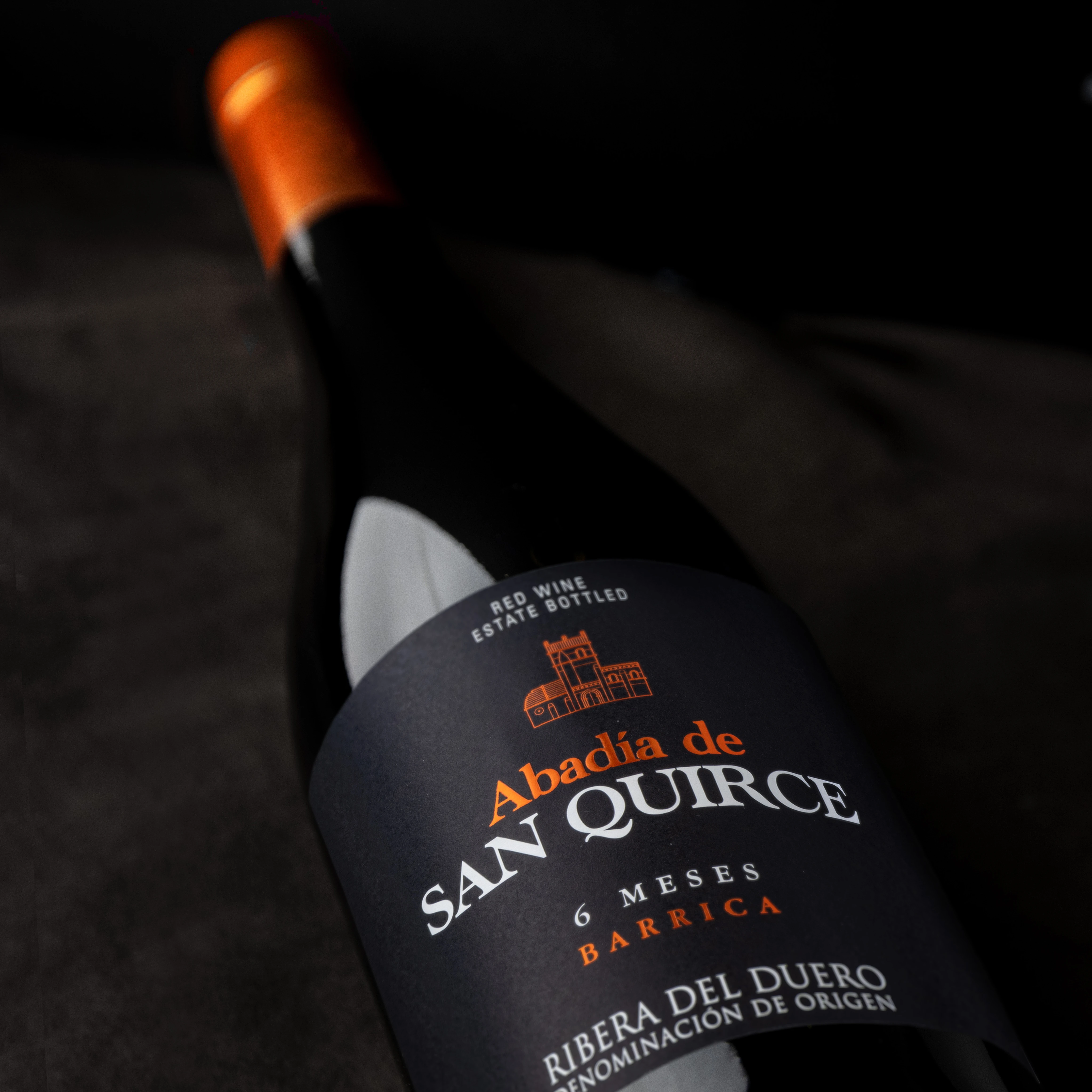 Высокое качество Испанское Красное вино Abadia San Quirce DO Ribera del Duero 6 бутылок месяцев бочка для стола 750 мл бутылка 14 5%
