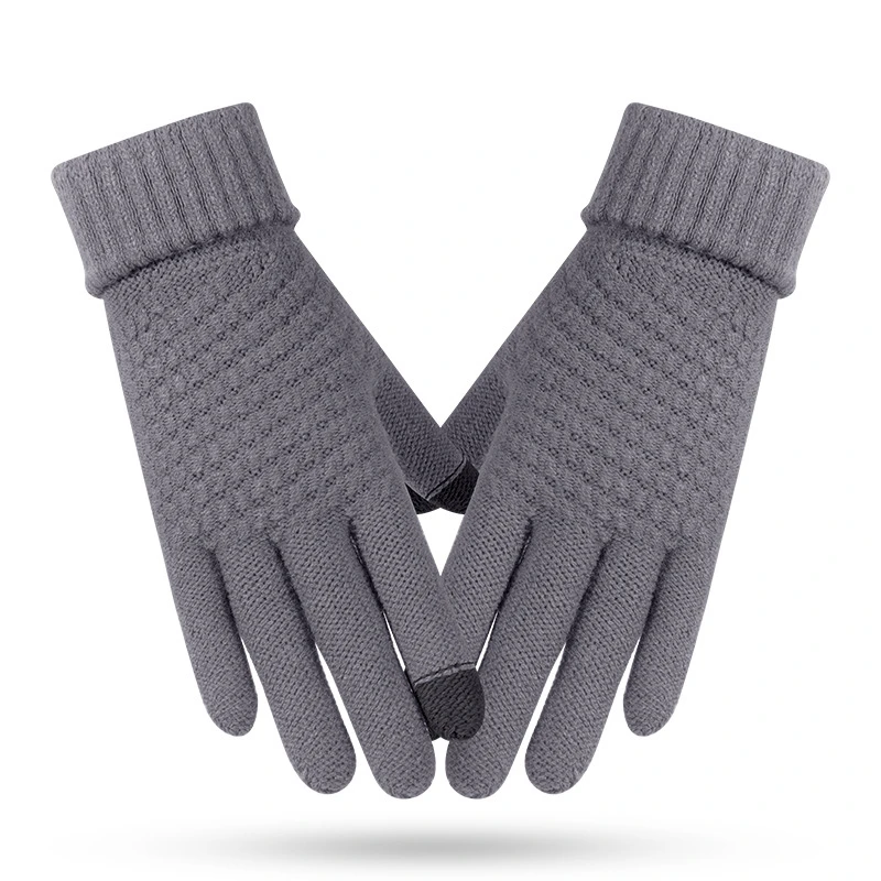 Gloves Winter Touched Screen Men Winter Gloves Touch Screen Wool Lined Windproof Warm Fashion Gloves