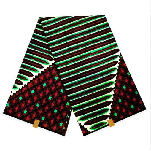 Factory Direct Sale African Holland Hollandais and Kitenge Fabric Real Wax Prints Cotton Fabric for Dressing