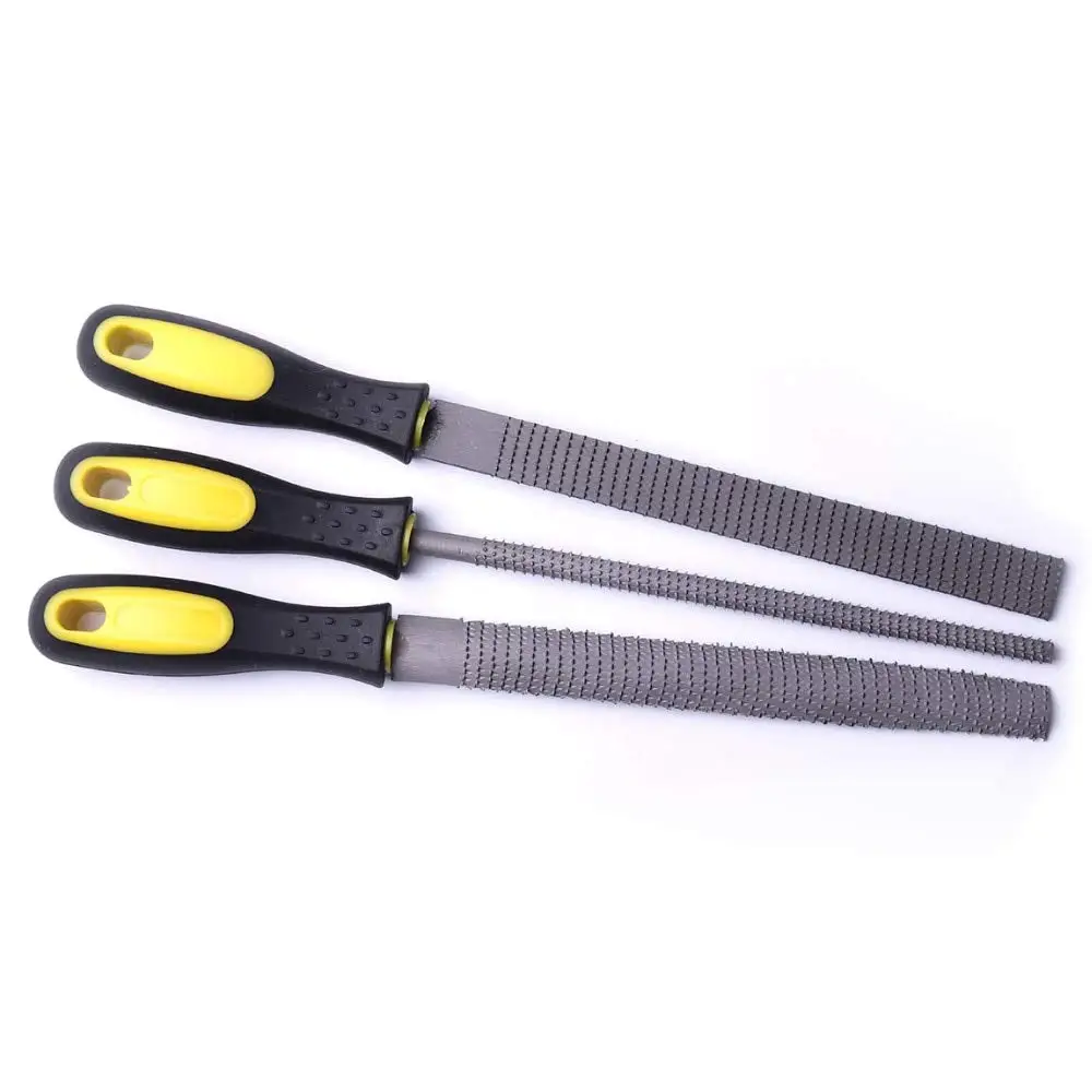 3Pcs 8 Inch Wood Carving Tools Kit Set 32cm Coarse-teethed Wood File Rasp Filling Tool Woodworking Files Hobby Hand DIY Tools