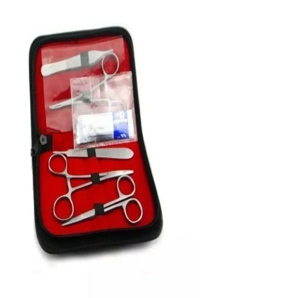 Medical Students Surgery Practice Kit 6 Pieces Surgical Instruments Set Practice Surgeries Sets Wholesale High Quality Tools