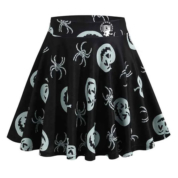 Hot Sale New Fashion Skirt Floral Print Shrink Long Women Skirts