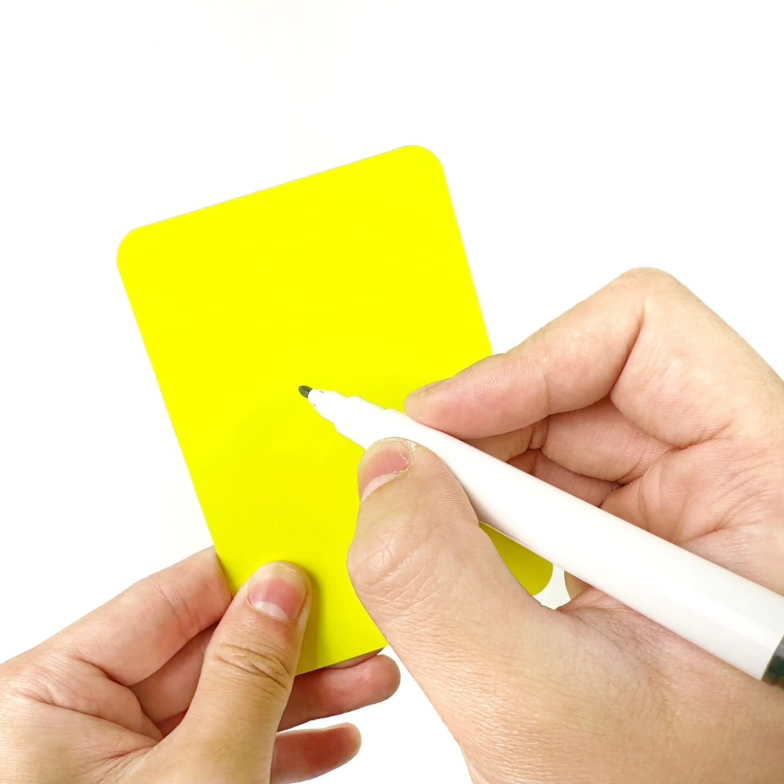 Wholesale Customize Football Referee Equipment Football Red and Yellow Cards Football Training Accessories