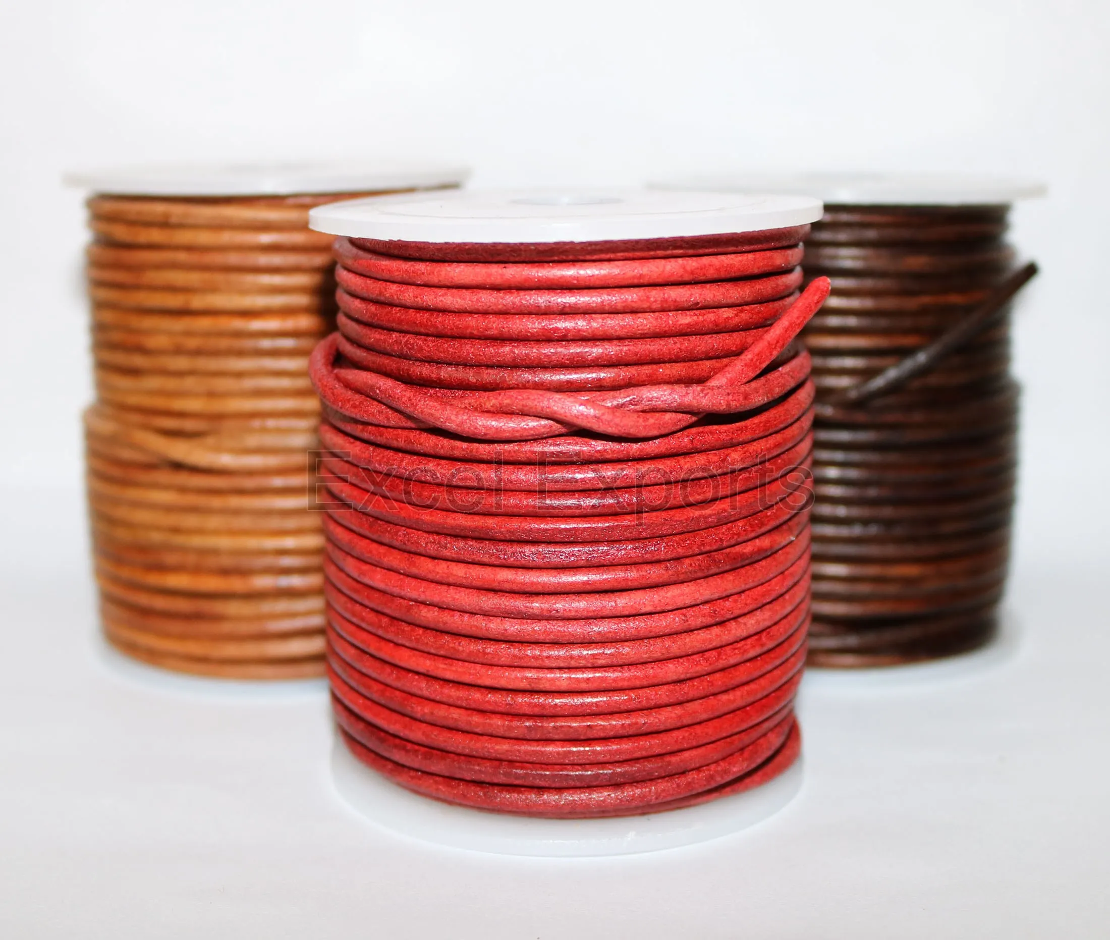 Premium Leather Straps, Laces for jewelry making and decoration, wholesale cords.