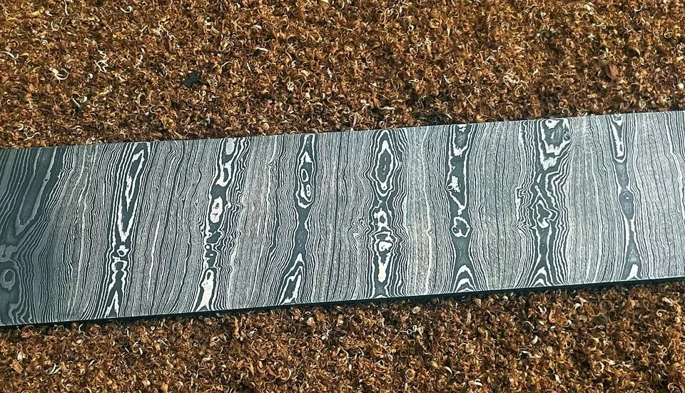 Высокое качество ручной работы по индивидуальному заказу из дамасской стали пустой Заготовка Нож из дамасской стали пустой заготовка для изготовления ювелирных изделий ножи