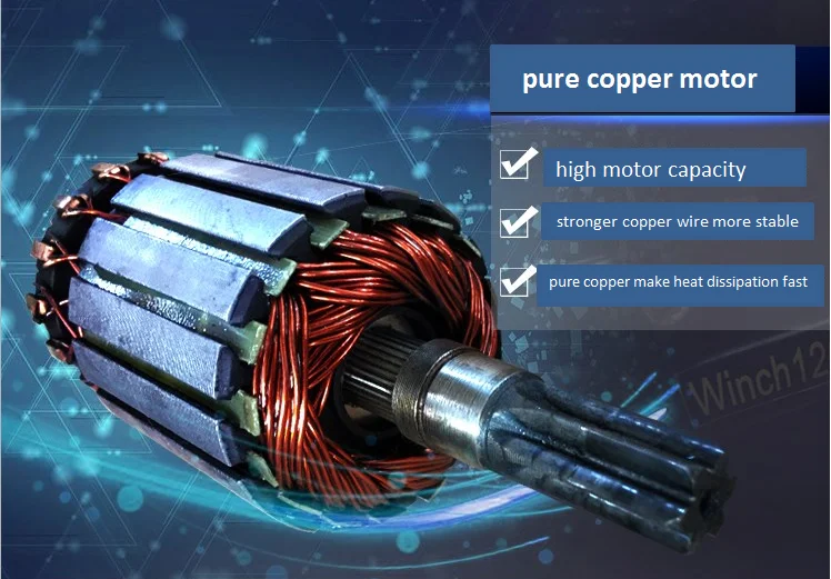 220V 50HZ mini electric winch PA500 with 12 meters wire rope cable hoist CE certificate