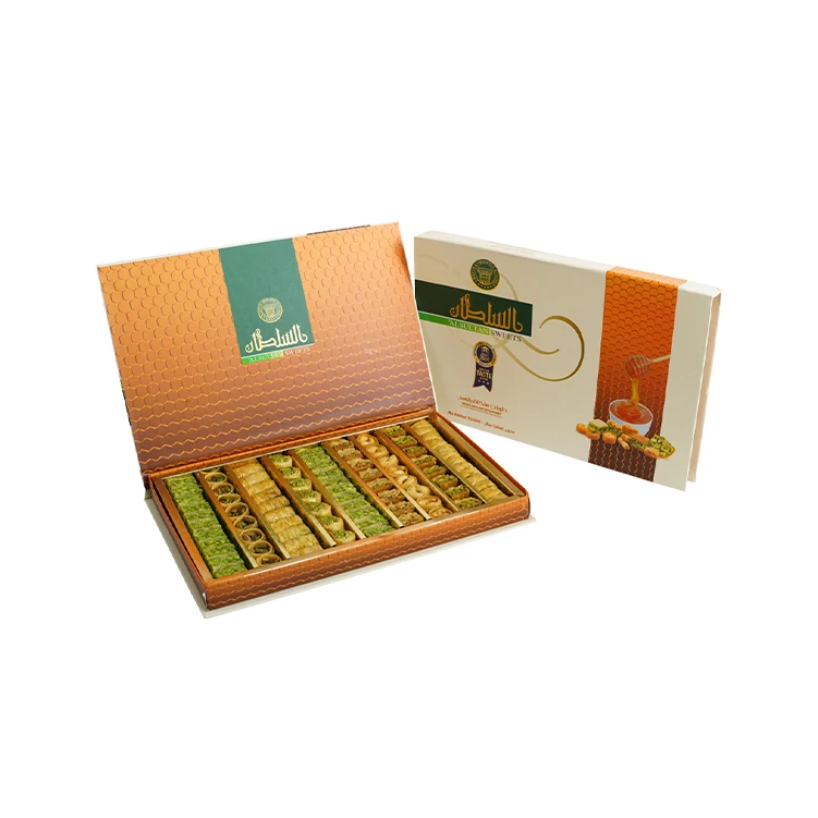 Tasteful High Quality Al Sultan Sweets Mixed Baklawa Honey (800 gm) Serving Desserts Kunafa Snacks Cookies