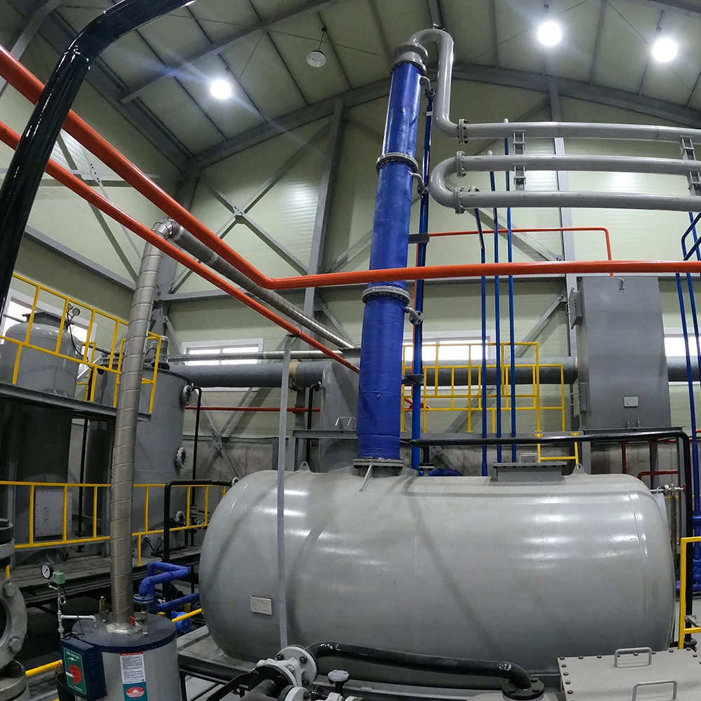 Pyrolysis fuel that is 55-60% more expensive than heating oil Ecocreation Pyrolysis Plant ECP-11011 Waste Treatment Machinery