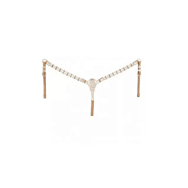 Raw Hide Horse Breast collars western style.