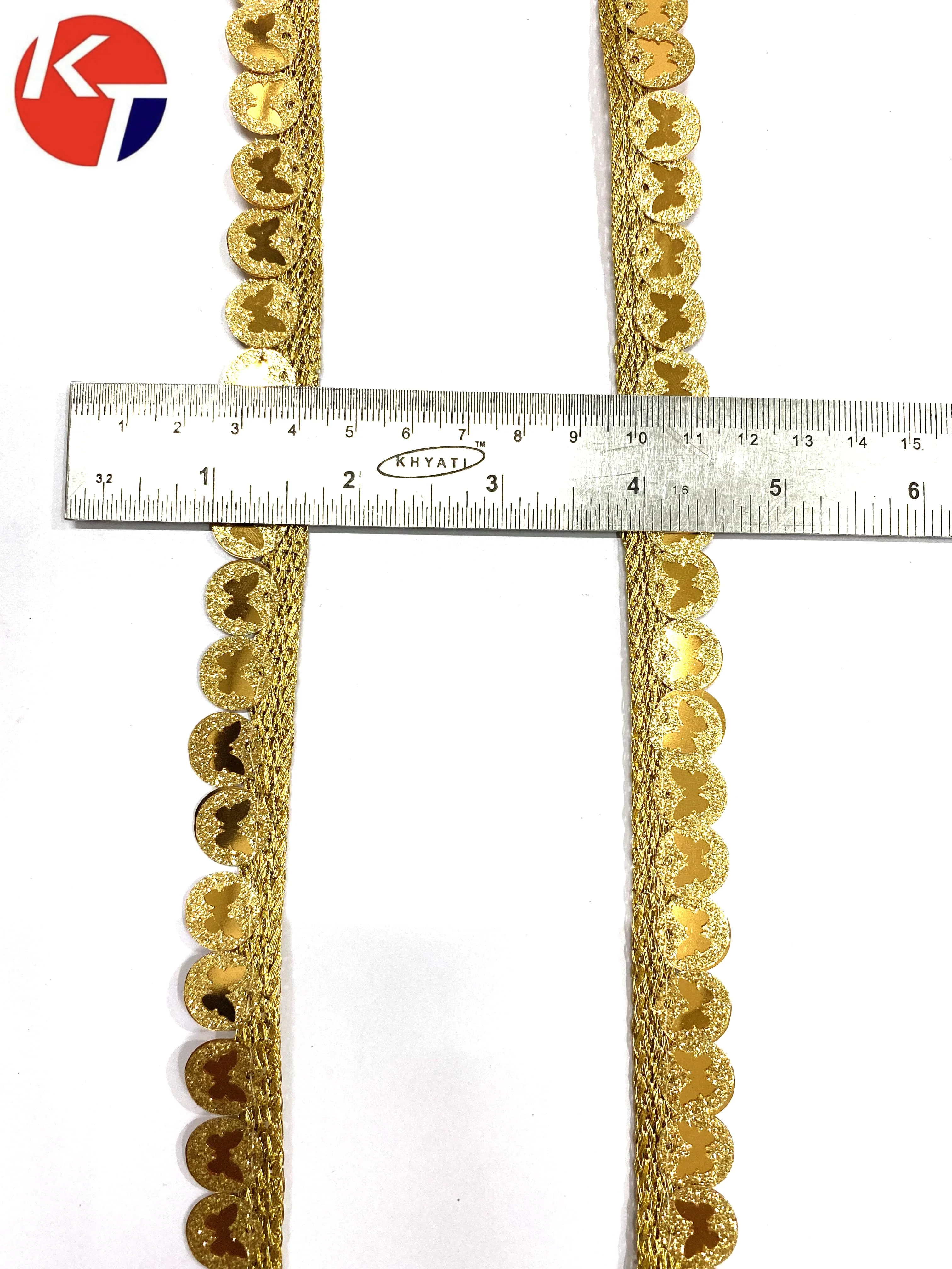 Hot Sale Sequin Lace Trim For Garments And Decorations