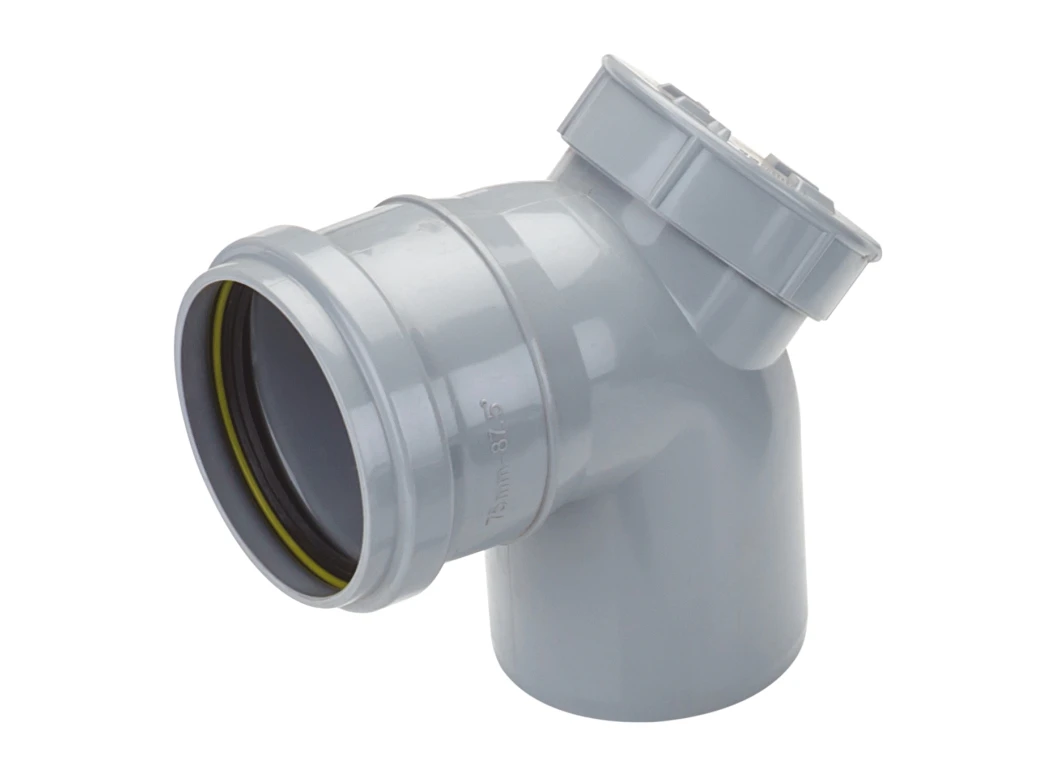 SWR Plastic Hot Selling PVC Fittings and Valves PC Materials Rubber Ring Reducers for Water Application for Piping Systems