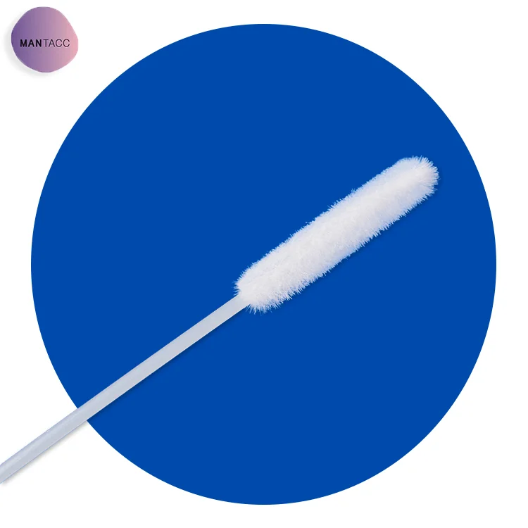 Набор для медицинских испытаний набор сбора образцов носоглотки стерильный нейлоновый мазок взятия проб медицинские расходные материалы носовой Флокированный тампон