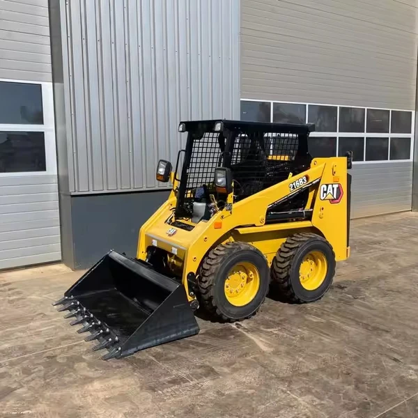 New CAT 246D Mini Skid Steer Front Loader Tractor / Original 2ton 3ton CAT226B3 Skid Steer Loader Tractor.