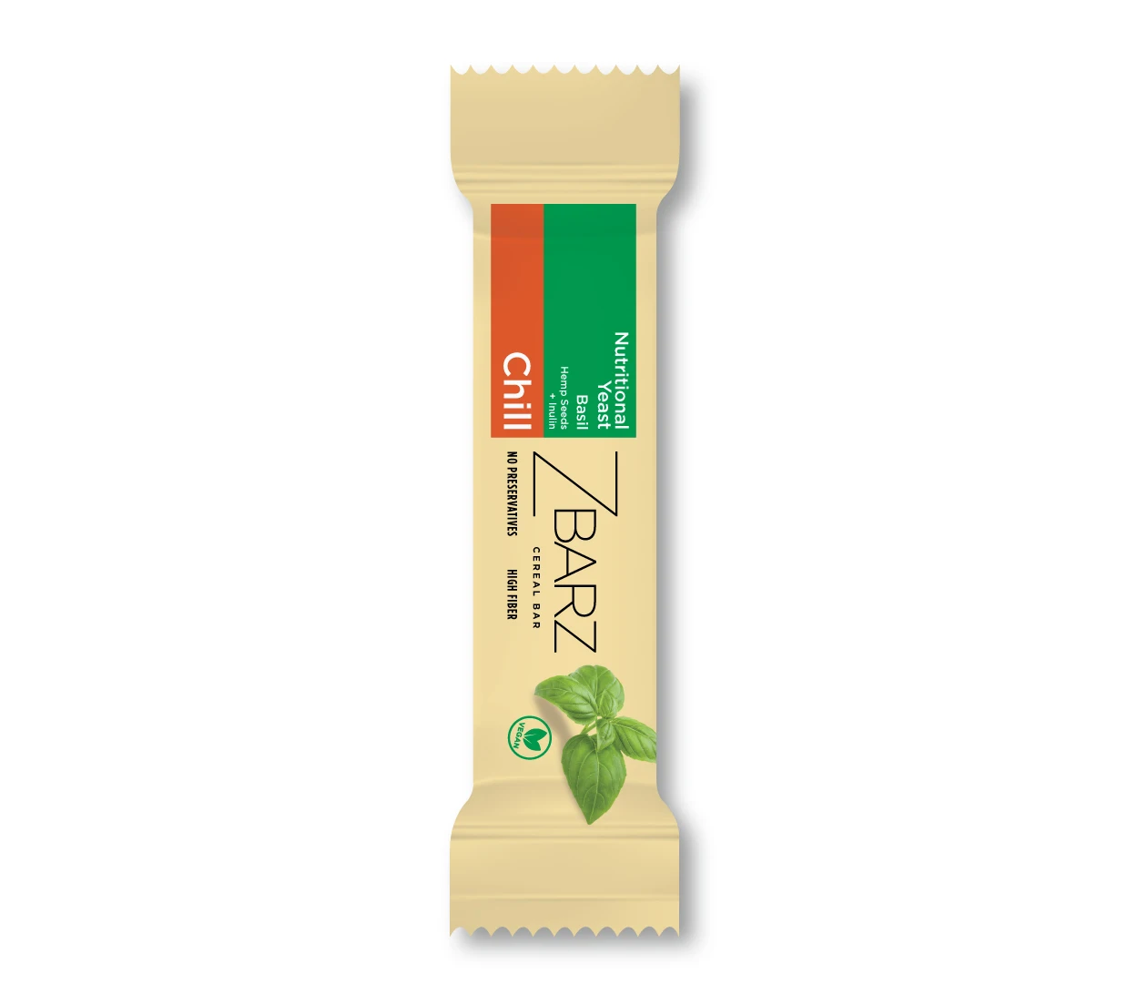 2022 Most innovative Snack Award winner ZBARZ Chill Basil Nutritional yeast Basil Tamarind paste Healthy and functional Snack