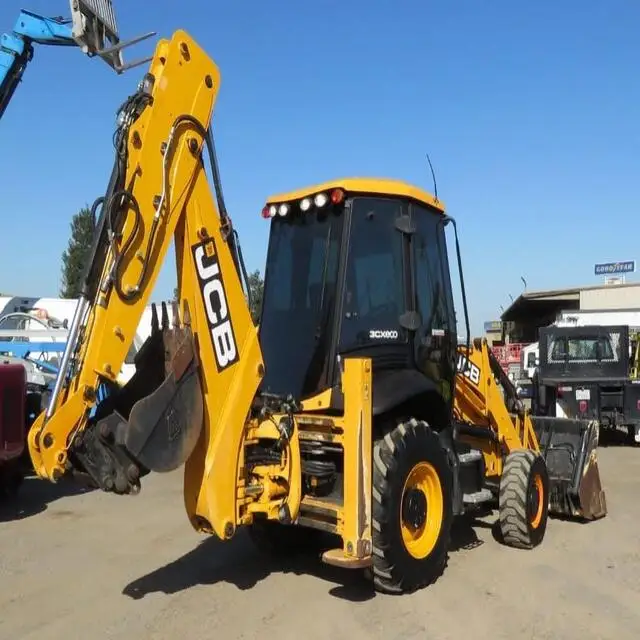 Used JCB 4CX Backhoe Loader in Good Condition JCB 3CX CAT 420F/CAT 416F Options Available 1 Year Warranty Yunnei Engine Brand
