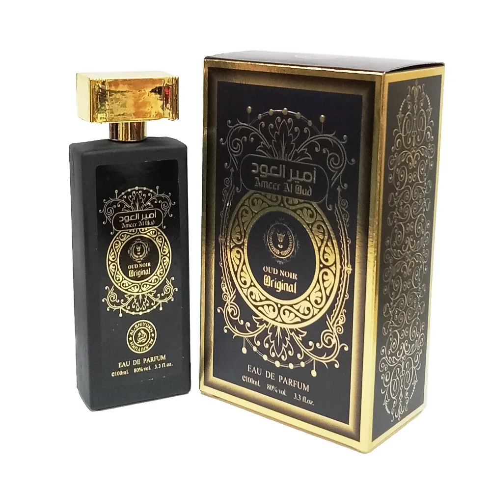 Al Shiyukh Ameer Al Oud Noir Original Perfume Manufacturer 100ml pure oud perfume for All Region