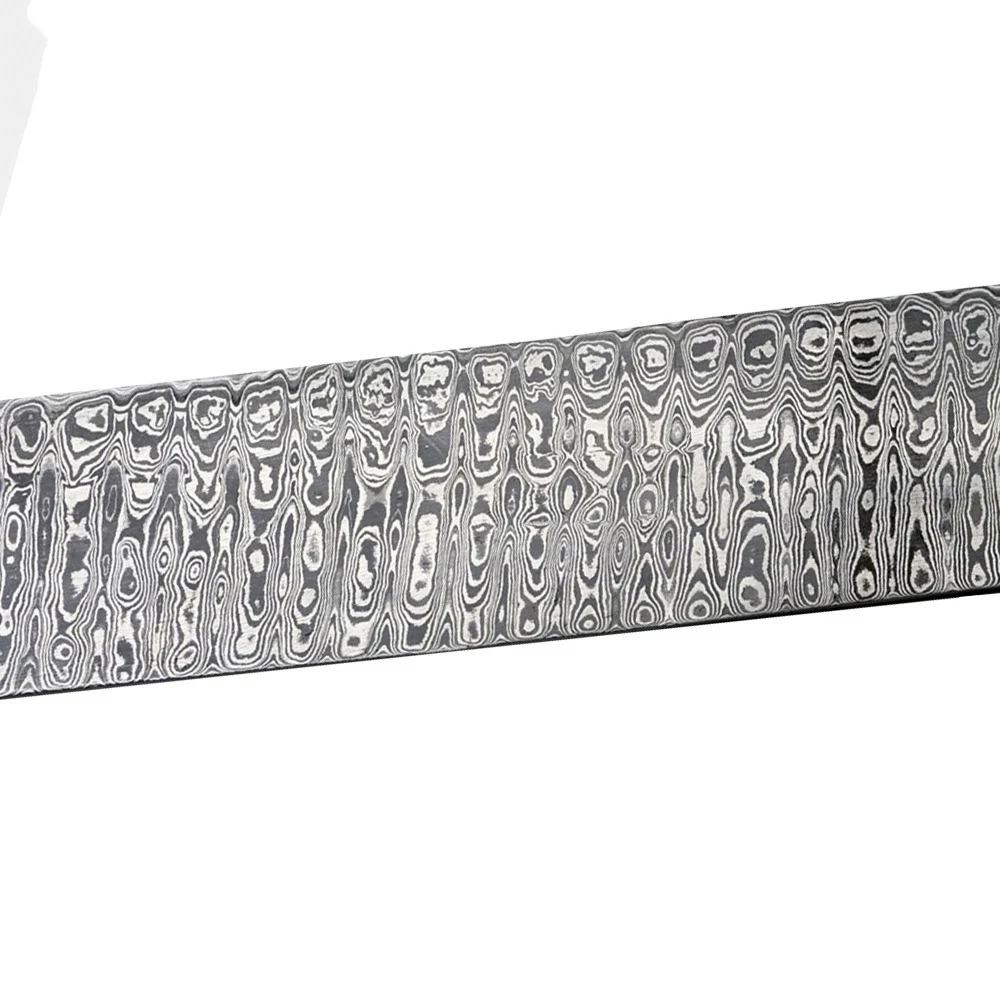 Custom Handmade Damascus Flat Billet Damascus Steel Billets for Knife Making