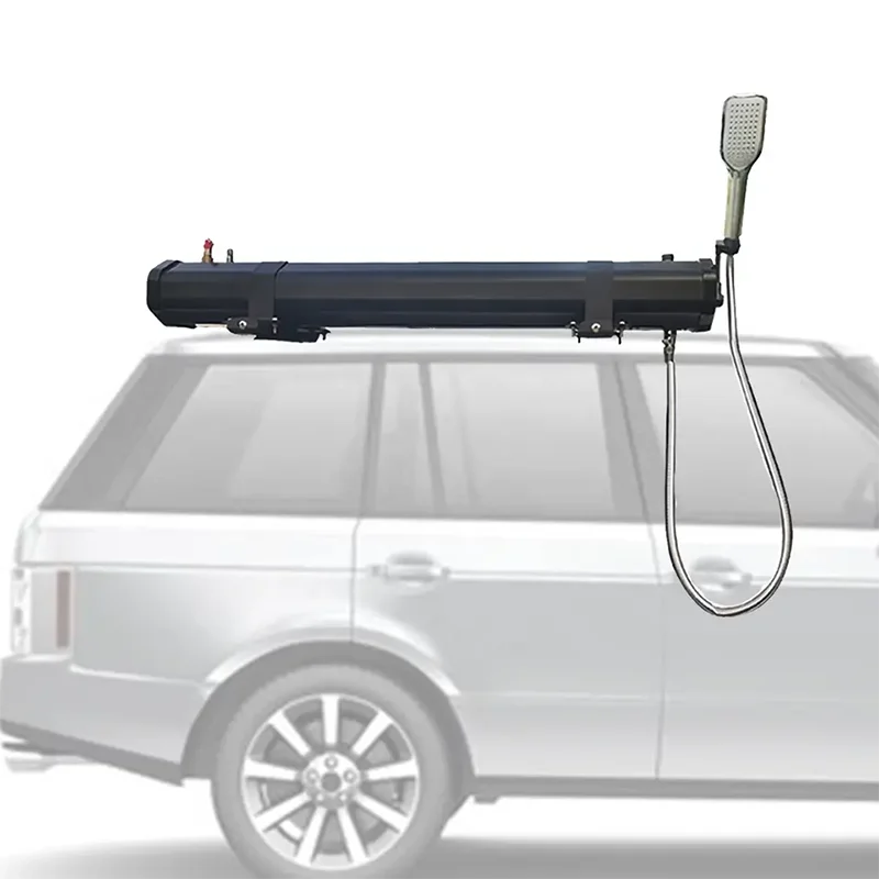 18L Energy Saving Car Roof Water Tank Portable Camping Shower Vehicle-Mounted Solar Shower