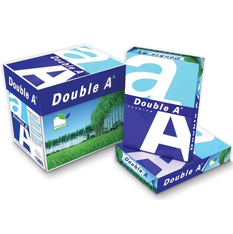 Wholesale Wood Pulp Double A Printing Paper White A4 Size 500 Sheets 70 75 80 Gsm Copy A4 Paper From Canada Supplier
