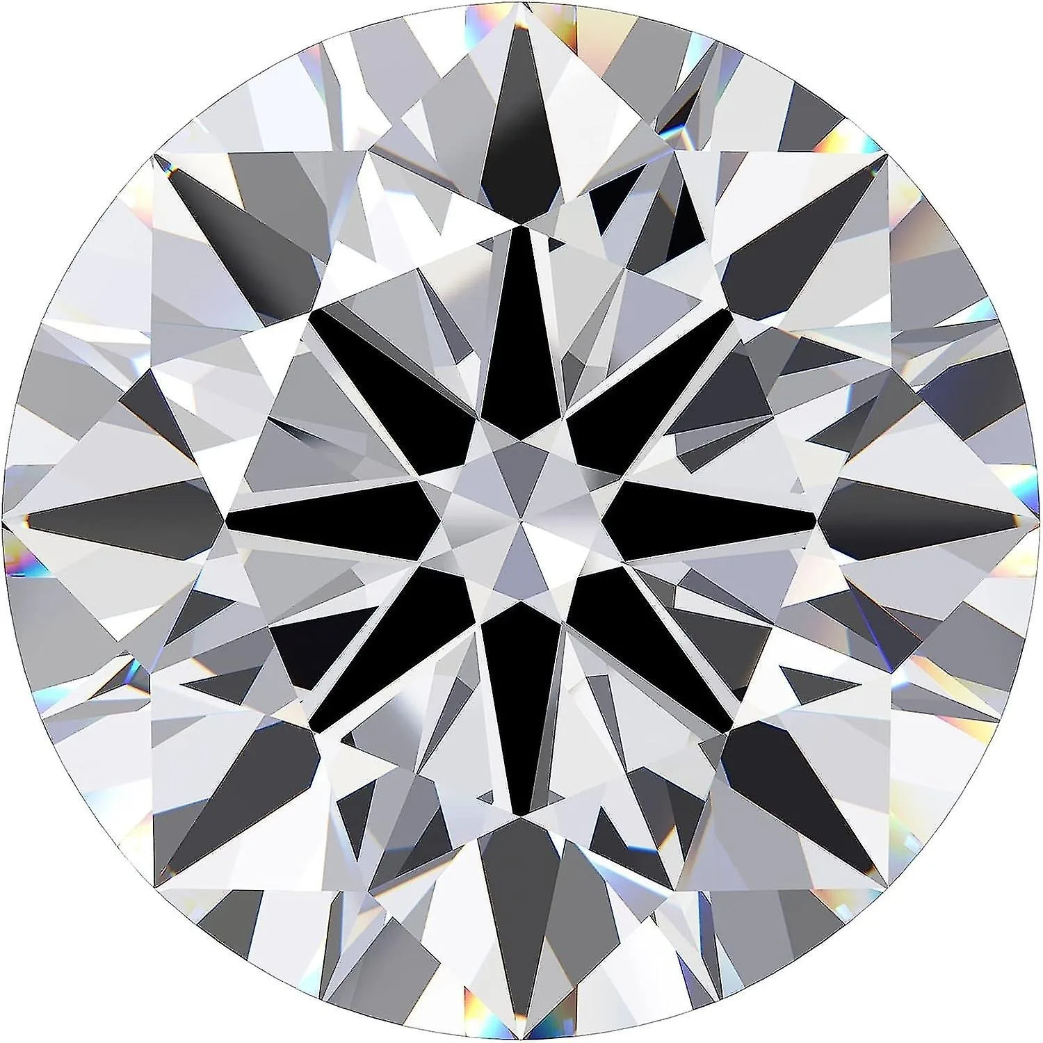 Lab Grown Diamond Synthetic Lab Grown 4 Carats HPHT CVD White Loose Polished Diamond IGI Certified Round Shape Diamond