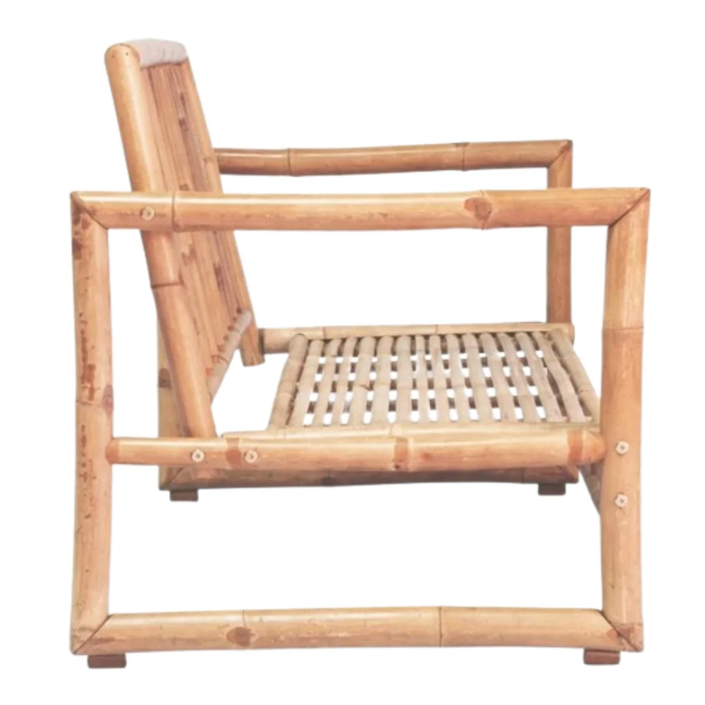 Hot choice high quality patio sofa handmade natural bamboo lounge garden chair furniture garden outdoor wholesale from Vietnam