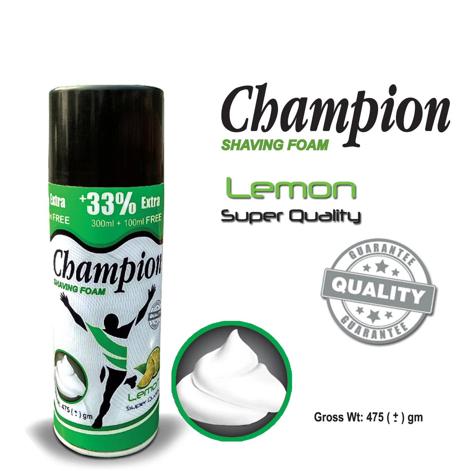 CHAMPION Lemon Shaving Foam