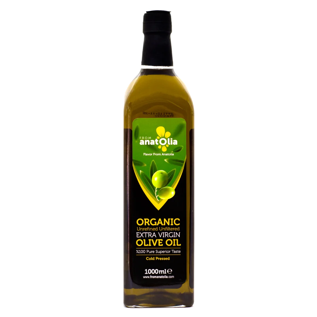 Olive Oil Cold Pressed Extra Virgin Olive Oil 100% Natural Wholesale Price Private Label Made In Turkey 1 Liter