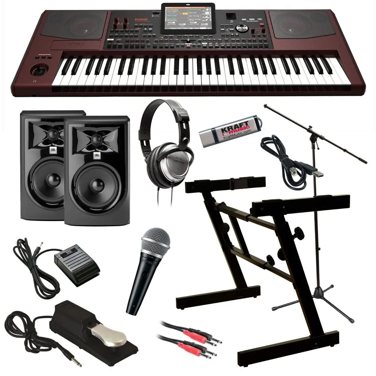 Affirm New Discounted Korg PA1000 Professional Arranger Keyboard