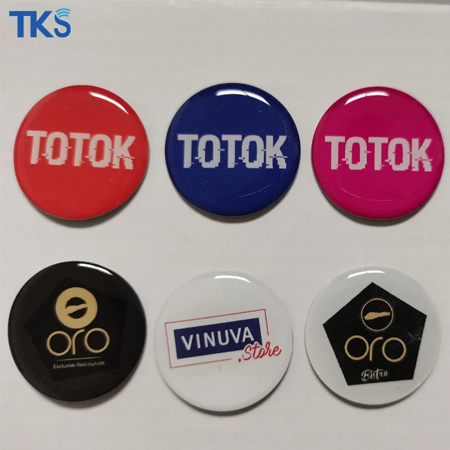NFC Product Ntag213 Anti Metal NFC Tag Social Media/URL NFC Epoxy Tag