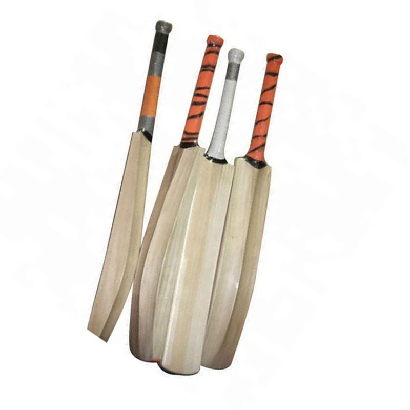 Wholesale Best Selling Plain Kashmir Willow Hand Made Strong Grip Short Handles Professional Hard Ball Net Training Cricket Bats