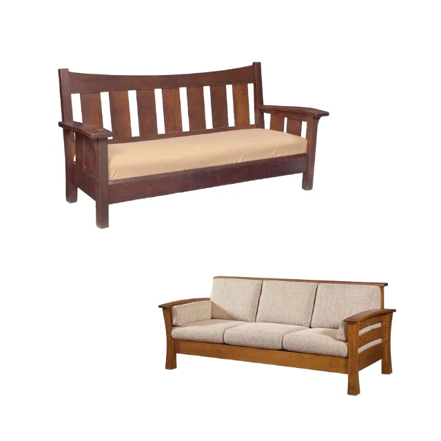 luxury design sectional 1 2 3 seater leather sofa set modern Wood Classic Modern shape living room furniture