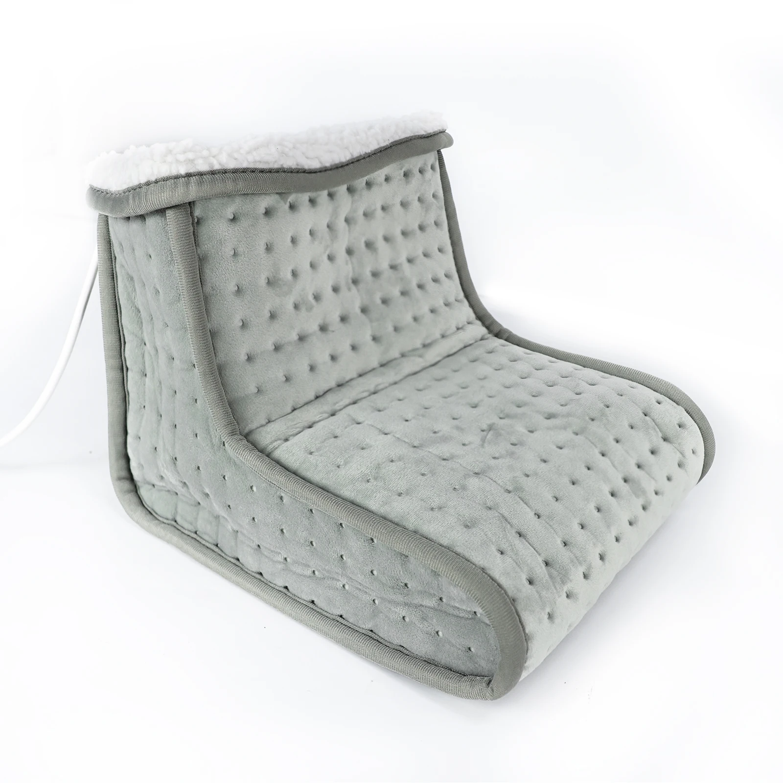 Fast Heating Customizable Auto Shut Off  Sponge And Fleece Foot Warmer Electric Heating Pad